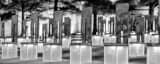 Panoramic The Oklahoma City Memorial Chairs Framed Photos