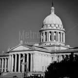 Square Oklahoma State Capitol Building Framed Photos