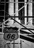 Vertical The Phillips 66 Oil Derrick on the Oklahoma Capitol Grounds Framed Photos