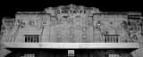 Panoramic The Santa Fe Amtrak Station in Downtown Oklahoma City black and white Pictures