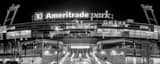 Panoramic Ameritrade Stadium at Night Photography