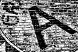 Horizontal Grade A Stamp Mural black and white Pictures