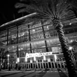 Square The Amway Center in Downtown Orlando black and white Photos