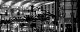 Panoramic Downtown Orlando Intersection of South and Orange black and white Photos