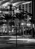 Vertical Downtown Orlando Intersection of South and Orange black and white Photos