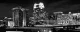 Panoramic The Downtown Orlando Skyline over I-4 Framed Photos