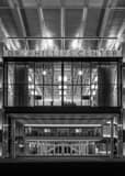 Vertical The Dr Phillips Performing Arts Center landscape black and white Photography