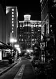 Vertical Orange Avenue in Downtown Orlando Framed Photos