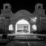 Square The Orlando Amtrak Station at Night Framed Photos