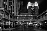 Horizontal Orlando Church Street Station black and white Photos