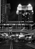 Vertical Orlando Church Street Station black and white Photos