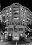 Vertical Orlando City Hall at Night Framed Photos
