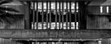 Panoramic The Orlando Public Library at Night Framed Photos