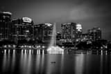 Horizontal The Orlando Skyline Framed Photos