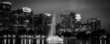 Panoramic The Orlando Skyline Framed Photos