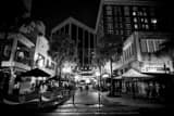 Horizontal Orlando's Wall Street black and white Photos