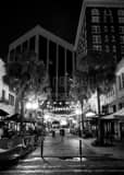 Vertical Orlando's Wall Street black and white Photos