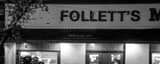 Panoramic Follett's Book Store black and white Photos