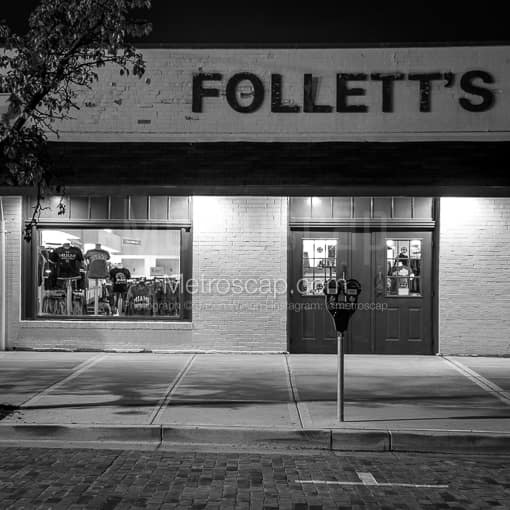Follett's Book Store -- Oxford Black and White Photos