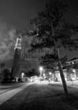 Vertical The Miami University Beta Theta Pi Bell Tower black and white Photos
