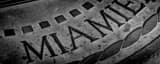 Panoramic Detail of the Miami University Seal black and white Pictures