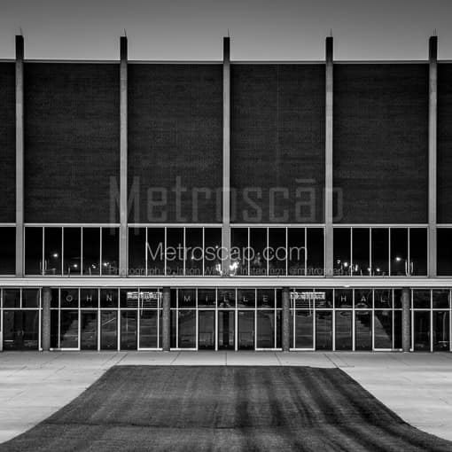 Millett Hall -- Oxford Black and White Photos