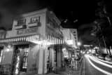 Horizontal Sloans Ice Cream Shop on Clematis black and white Pictures