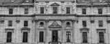 Panoramic The French Supreme Court Building - Cour de Cassation landscape black and white Photography