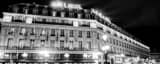 Panoramic The Grande Hotel and Cafe de la Paix landscape black and white Photography