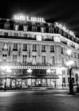 Vertical The Grande Hotel and Cafe de la Paix landscape black and white Photography