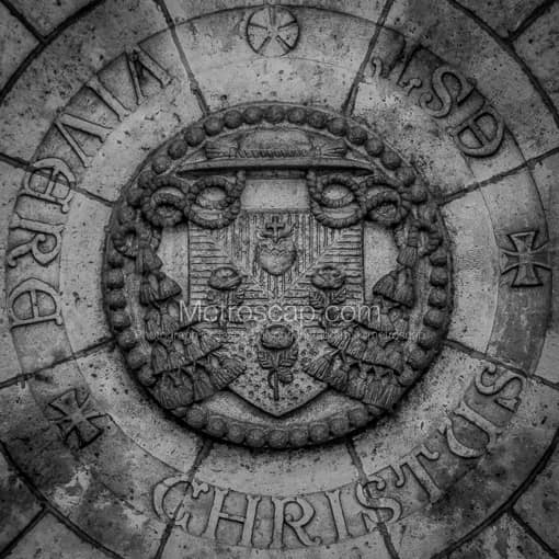 Paris Black and White Photography of The Inside Top of a Sacre Coeur entrance dome The Inside Top of a Sacre Coeur entrance dome -- Paris Black and White Photography