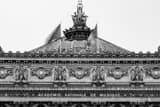 Horizontal Le Nouvel Opera de Paris landscape black and white Photography
