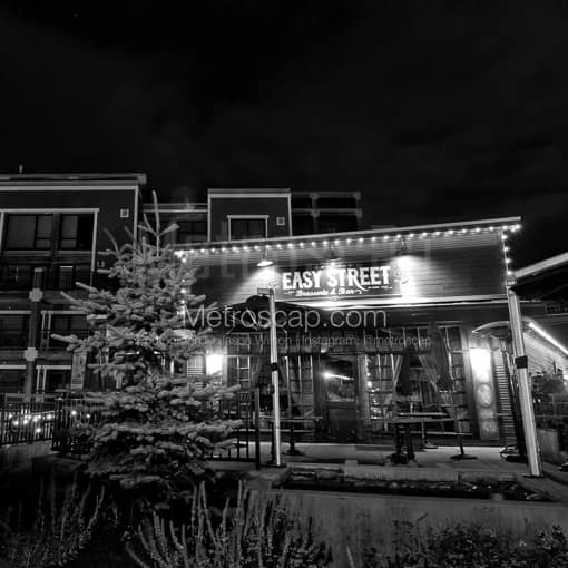 The Easy Street Brasserie and Bar -- Park City Black and White Photography