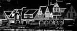 Panoramic Close up of the Malta Row Club on Boathouse Row Photography