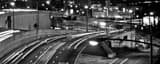 Panoramic The Central Philadelphia Exit on I-76 in Center City black and white Pictures