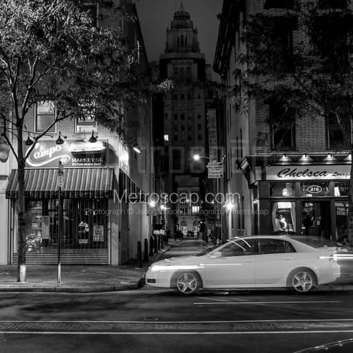 Philadelphia Black and White Photos of The Chelsea Lounge at Market and Strawberry Street The Chelsea Lounge at Market and Strawberry Street -- Philadelphia Black and White Photos