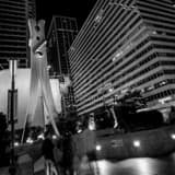 Square The Clothes Pin near City Hall black and white Pictures