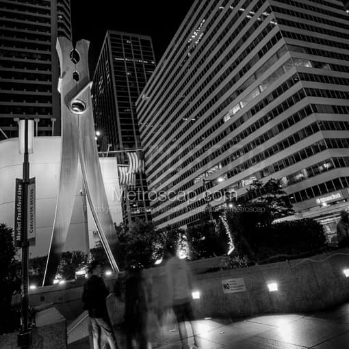 The Clothes Pin near City Hall -- Philadelphia Black and White Photos