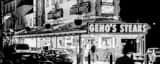 Panoramic Joey Ventos Iconic Genos Steaks black and white Pictures
