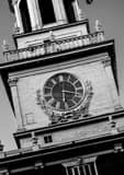 Vertical Independence Hall black and white Pictures