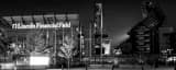 Panoramic Lincoln Financial Field black and white Pictures