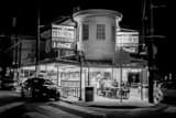 Horizontal Pat's King of Steaks at Night Photography