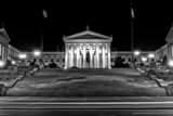 Horizontal The Steps of the Philadelphia Art Museum black and white Pictures