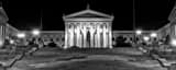 Panoramic The Steps of the Philadelphia Art Museum black and white Pictures