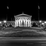 Square The Steps of the Philadelphia Art Museum black and white Pictures
