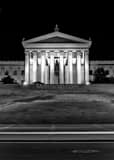 Vertical The Steps of the Philadelphia Art Museum black and white Pictures
