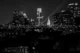 Horizontal The Philadelphia Skyline at Night from Headhouse Square Photography
