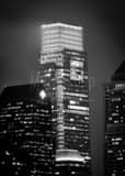 Vertical The Top of the Comcast Tower black and white Pictures