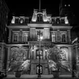 Square The Union League of Philadelphia at Night black and white Pictures