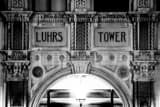 Horizontal The Facade of Luhrs Tower black and white Pictures
